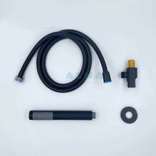 Душевой комплект ALMAes Sakari TVZ-0890 чёрный